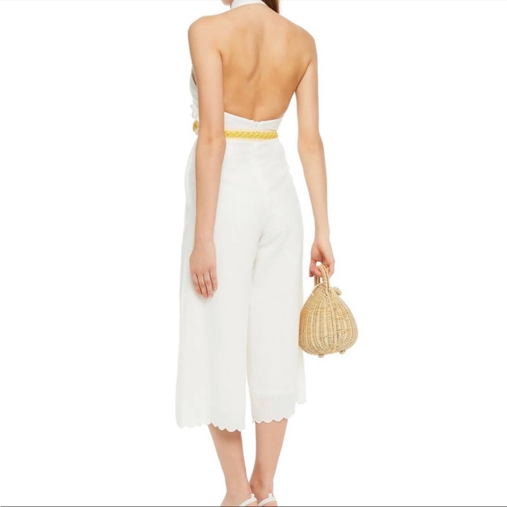 NWT Zimmerman linen jumpsuit Size 4 - Picture 4 of 11